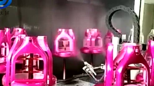 滑板車外殼——往復噴漆機噴涂