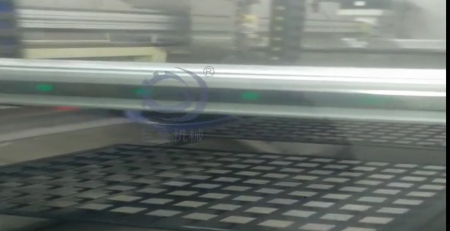 在線往復噴涂機應用與磁鐵噴涂線